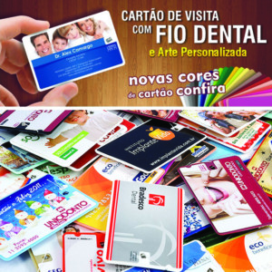 LPR Promocional - Brinde Cartão com Fio Dental Personalizado