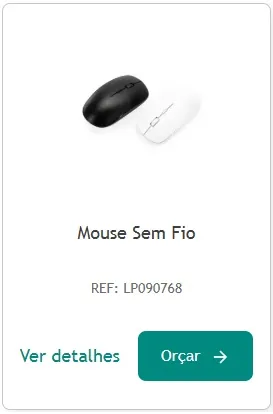 Mouse sem fio como alternativa de brindes tecnológicos personalizados para kits corporativos e ações promocionais