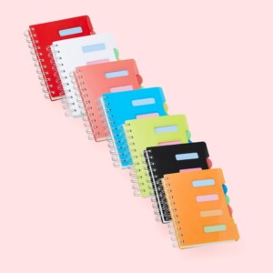 LPR Promocional - Brinde Caderno Pequeno com Divisórias